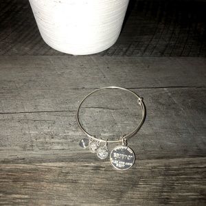 Alex And Ani BRITTO Silver Bracelet